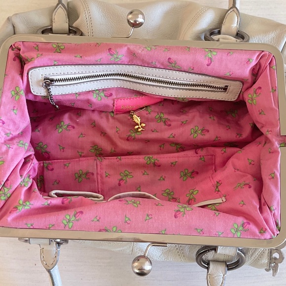 Betsy Johnson Genuine Leather with Studded Buckles Front Pockets Shoulder Bag 🔥 - Picture 13 of 17